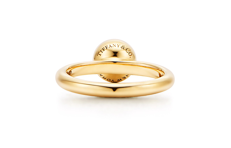 Shop (Women) Tiffany & Co. HardWear Collection Spherical Ring (18k Gold, Women's, Gold) GRP09540