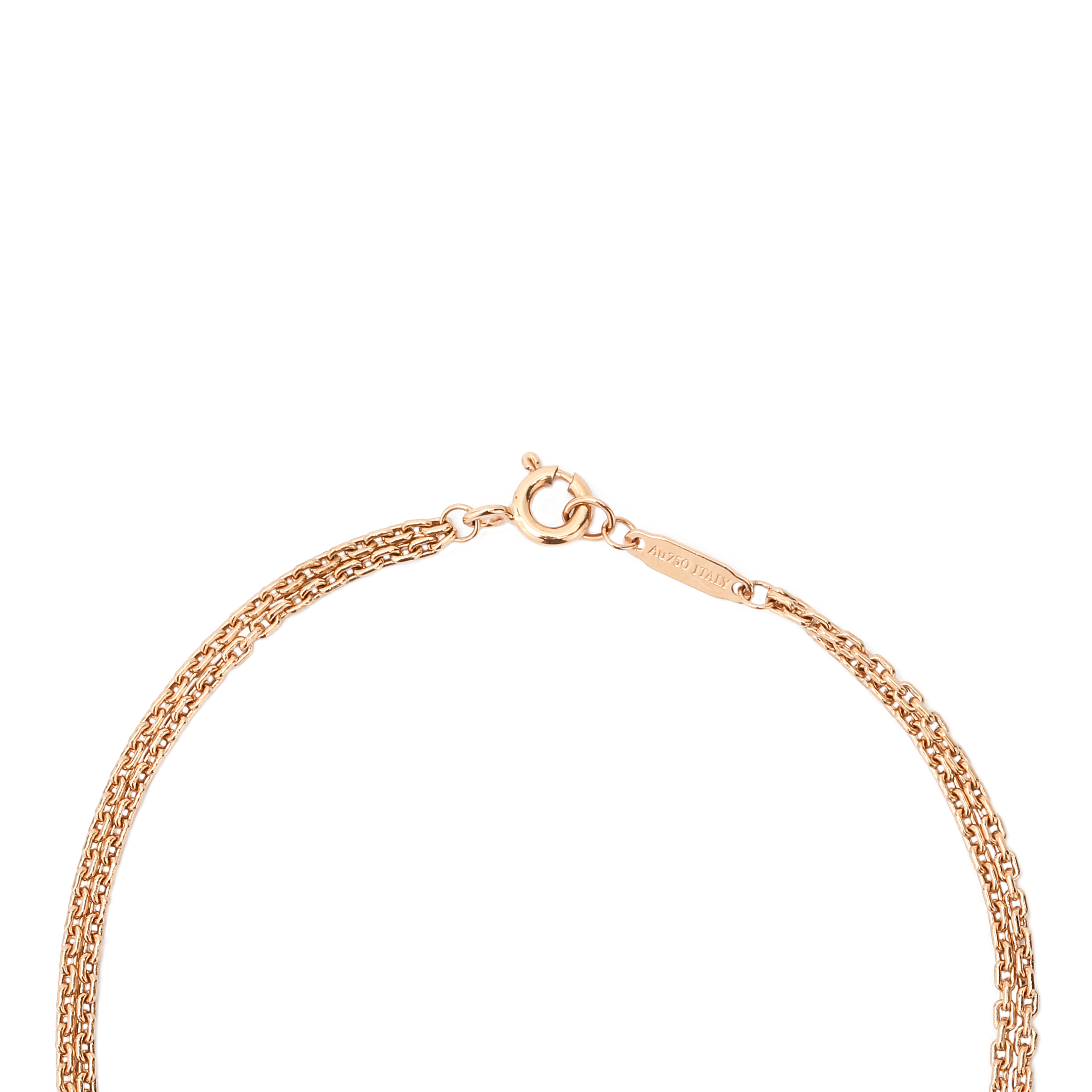(Women) TIFFANY & CO. HardWear Double Link 18k Rose Gold Necklace for Women. 63982334 圖 4
