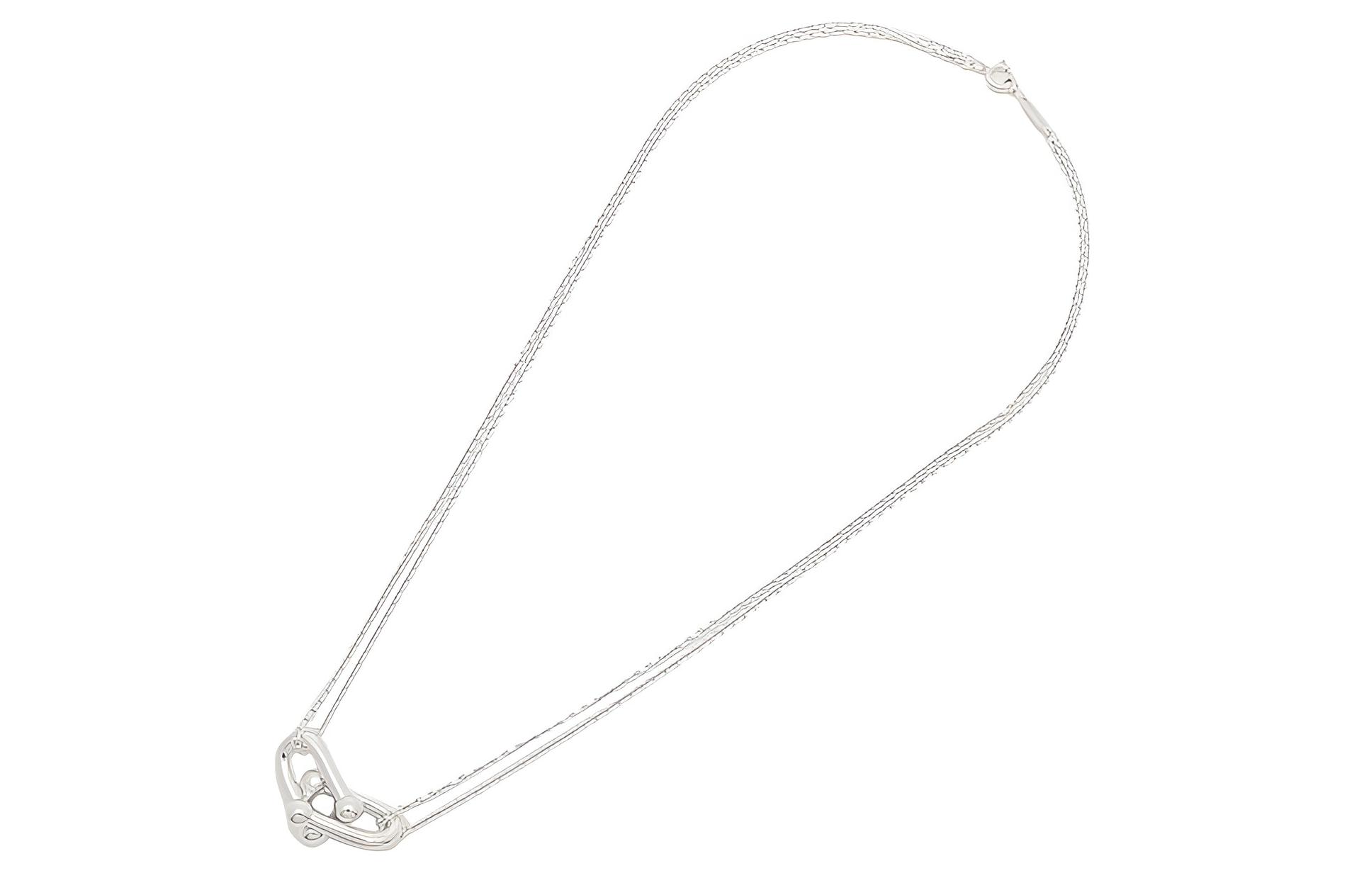 (Women) TIFFANY & CO. HardWear Double Link Chain Necklace 925 Silver for Women. 63104345 圖 3