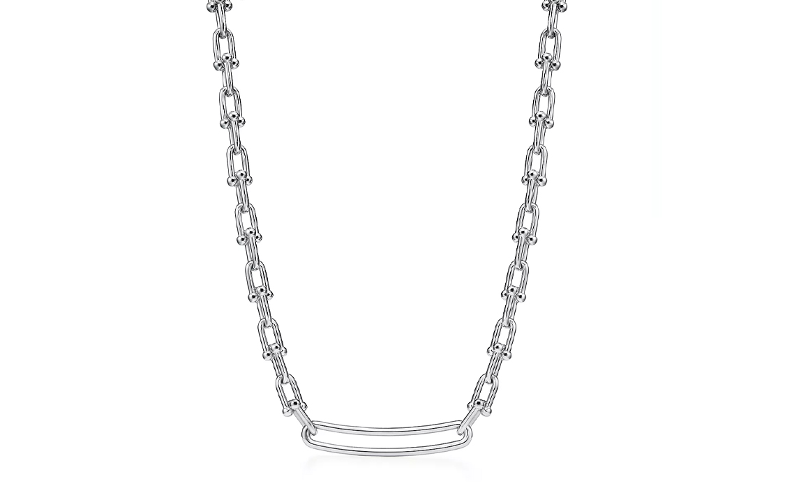 (Women) TIFFANY & CO. HardWear Silver Chain Link Necklace for Women - Sterling Silver. 63357901 圖 2