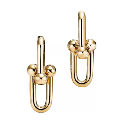 (Women) TIFFANY & CO. Hardwear Small 18K Gold Link Earrings for Women - Gold. 68533651
