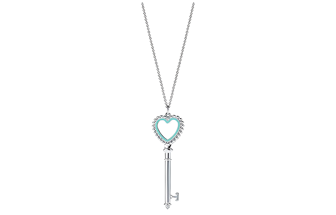 (Women) TIFFANY & CO. Heart Key 925 Silver Necklace for Women 27340628