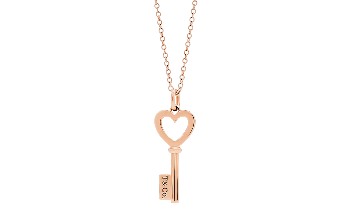(Women) Tiffany & Co. Heart Key Necklace 18K Rose Gold -  Jewelry Collection. 68147085 圖 2
