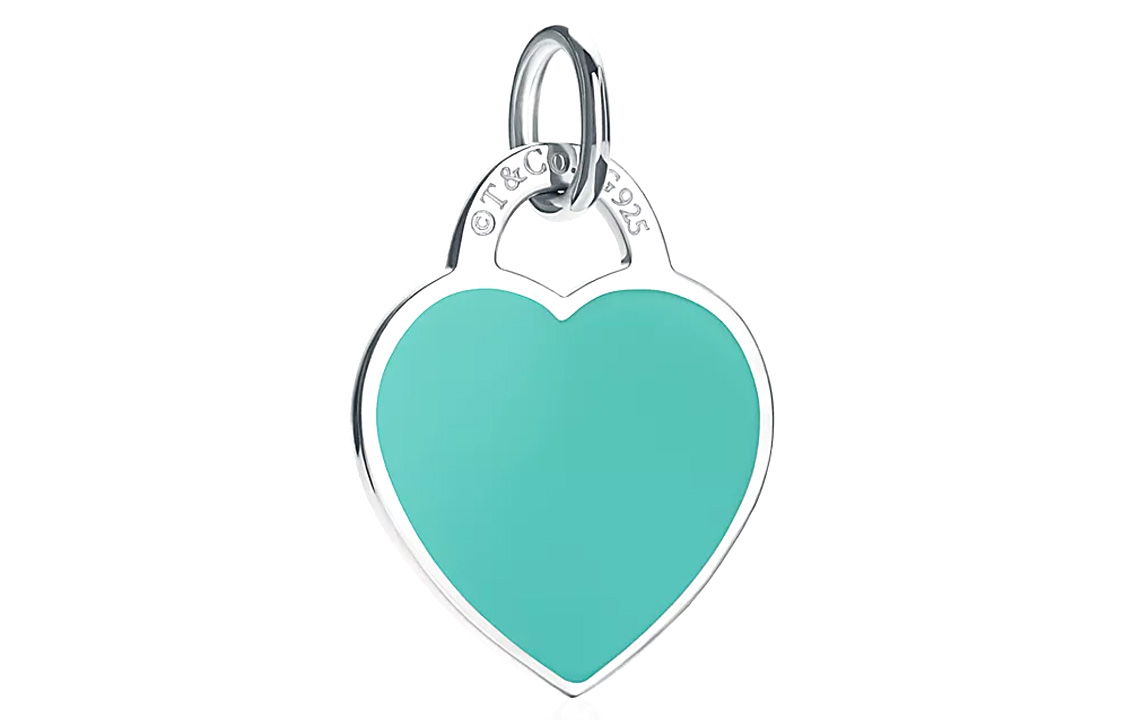 (Women) Tiffany & Co. Heart Logo Keychain Green for Women 60013088 圖 2