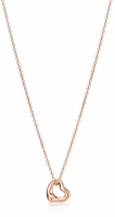 (Women) TIFFANY & CO. Heart Pendant 18K Rose Gold Necklace for Women - Rose Gold. 60018443 (Women) TIFFANY & CO. Heart Pendant 18K Rose Gold Necklace for Women - Rose Gold. 60018443