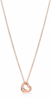 Order (W) Colgante Corazón TIFFANY & CO. Collar de Oro Rosa 18K para Mujer - Oro Rosa. 60018443