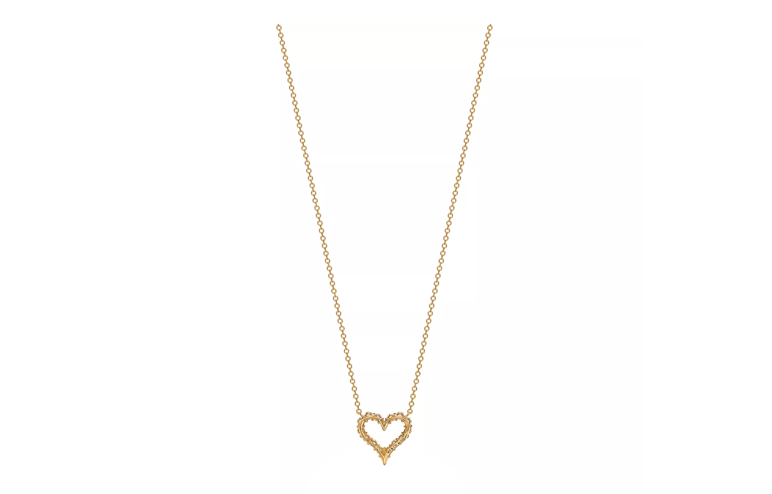 (Women) TIFFANY & CO. Hearts 18K Gold Diamond Necklace for Women. GRP11469 圖 3