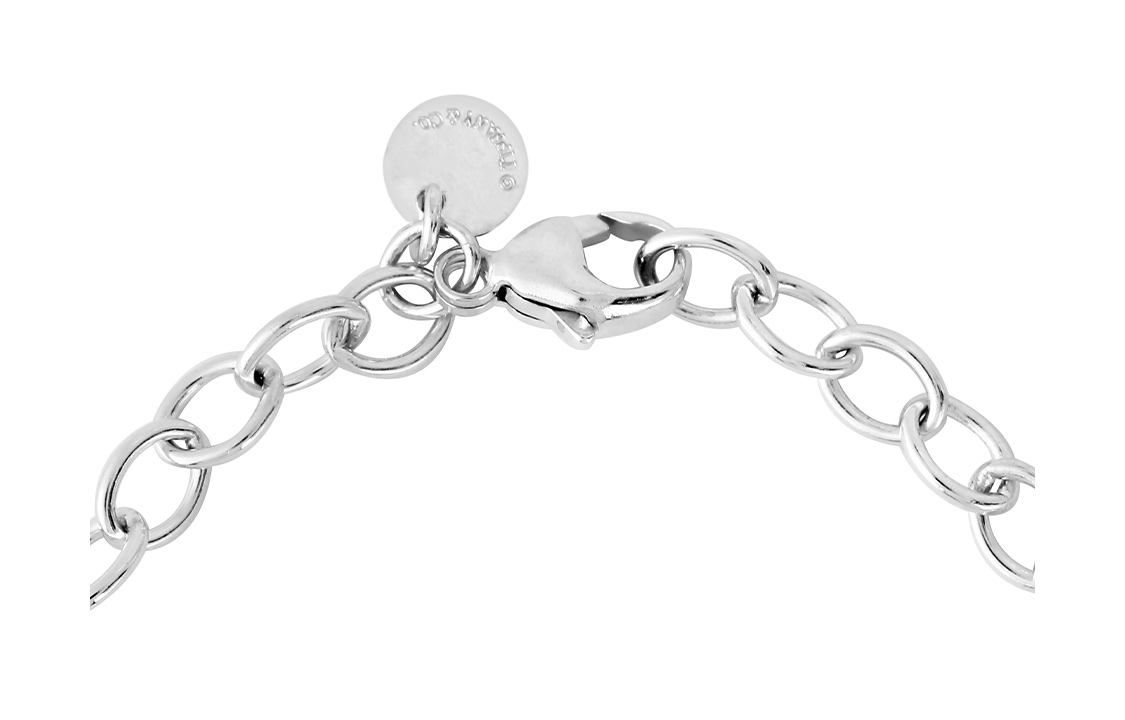 (Women) TIFFANY & CO. Infinity Series Simple Silver Bow Knot Pendant Necklace for Women. 26758459 圖 4