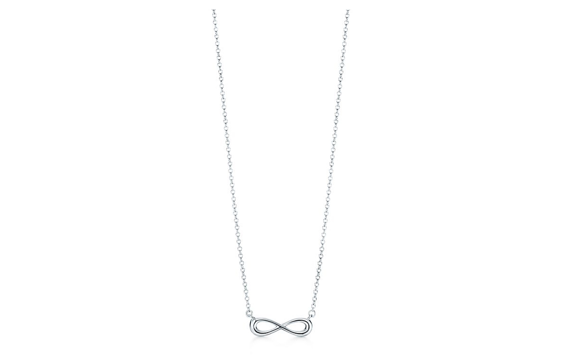 (Women) Tiffany & Co. Infinity Symbol 925 Silver Necklace for Women - Silver. 37725951 圖 3
