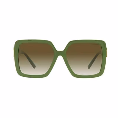 (Women) Tiffany & Co. Irregular Green Sunglasses with UV Protection. TF4206U83687Z