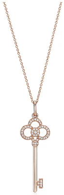 (W) Kalung Liontin Tiffany & Co. Keys Emas 18K Mawar dengan Berlian Wanita 3.8cm GRP11354 Buy (W) Kalung Liontin Tiffany & Co. Keys Emas 18K Mawar dengan Berlian Wanita 3.8cm GRP11354