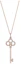 Buy (W) Kalung Liontin Tiffany & Co. Keys Emas 18K Mawar dengan Berlian Wanita 3.8cm GRP11354