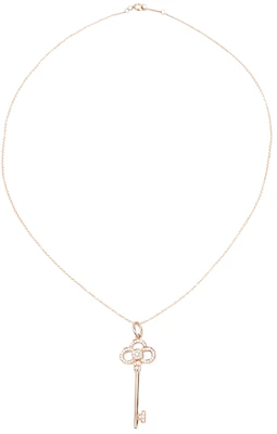 (W) Kalung Liontin Tiffany & Co. Keys Emas 18K Mawar dengan Berlian Wanita 3.8cm GRP11354 Shop (W) Kalung Liontin Tiffany & Co. Keys Emas 18K Mawar dengan Berlian Wanita 3.8cm GRP11354
