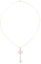 Shop (W) Kalung Liontin Tiffany & Co. Keys Emas 18K Mawar dengan Berlian Wanita 3.8cm GRP11354