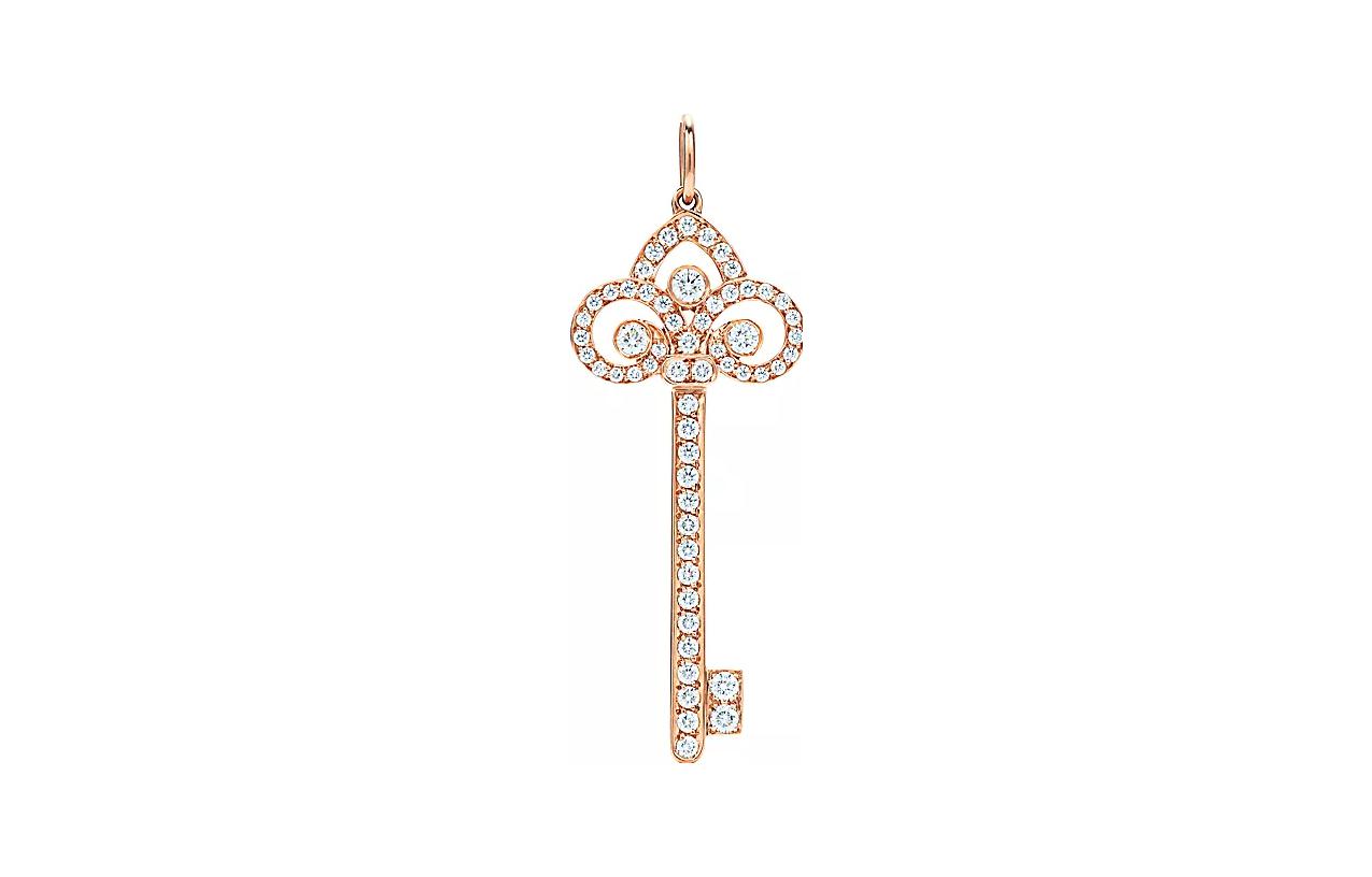 (Women) Tiffany & Co. Keys Collection 18K Rose Gold Pendant Necklace for Women 60010950 圖 2