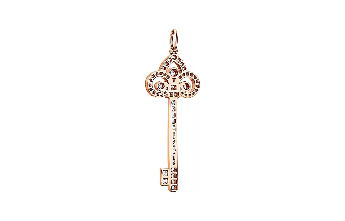 (Women) Tiffany & Co. Keys Collection 18K Rose Gold Pendant Necklace for Women 60010950 圖 3