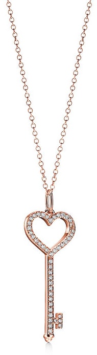 women-tiffany-and-co-keys-heart-necklace-18-k-rose-gold-for-women-gold-grp-11793
