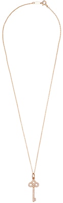 (W) TIFFANY & CO. 鑰匙 Iris 花鑰匙吊墜 18K 玫瑰金項鍊 GRP11366 Shop (W) TIFFANY & CO. 鑰匙 Iris 花鑰匙吊墜 18K 玫瑰金項鍊 GRP11366