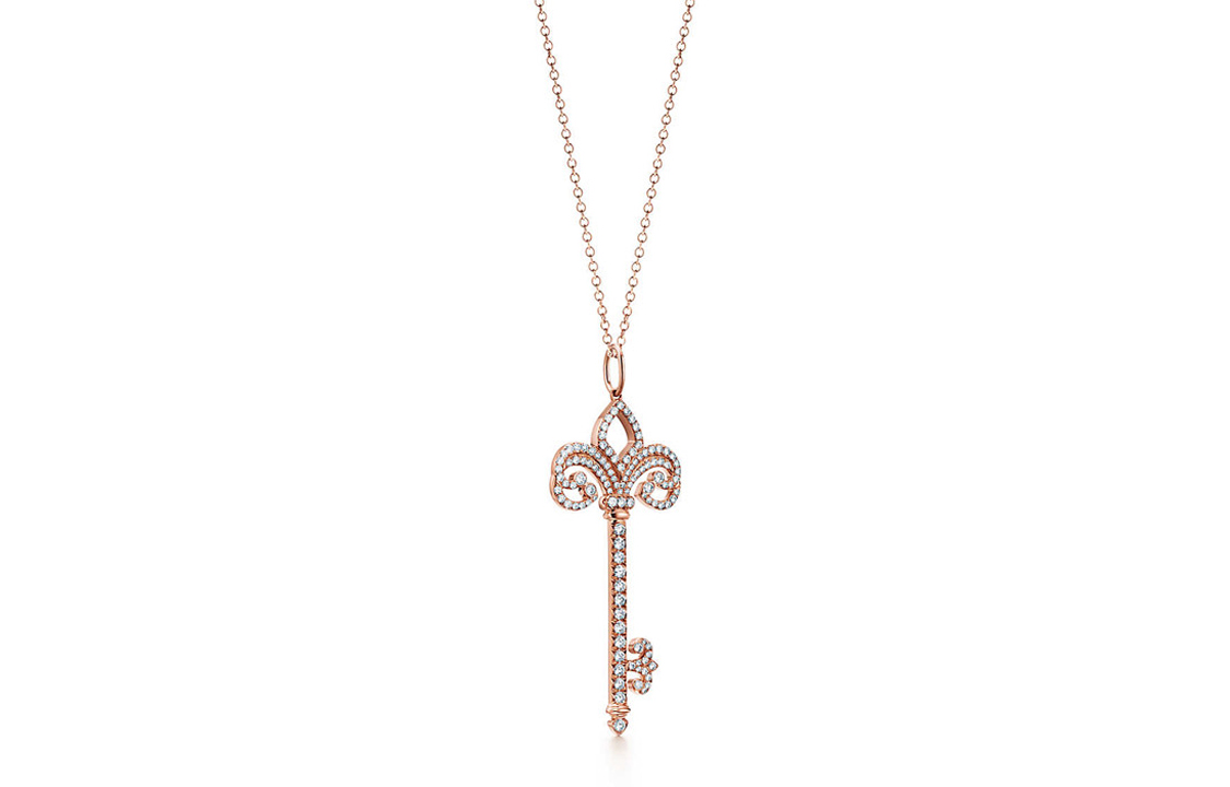 (Women) TIFFANY & CO. Keys Iris Key Necklace/Pendant 18K Rose Gold for Women. 60660069 圖 2
