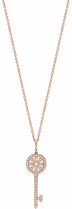women-tiffany-and-co-keys-petal-key-pendant-necklace-18-k-gold-for-women-grp-10463