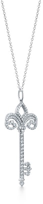 (W) TIFFANY & CO. 鑰匙系列18K白金鑰匙吊墜項鍊 女款 GRP09922 Order (W) TIFFANY & CO. 鑰匙系列18K白金鑰匙吊墜項鍊 女款 GRP09922