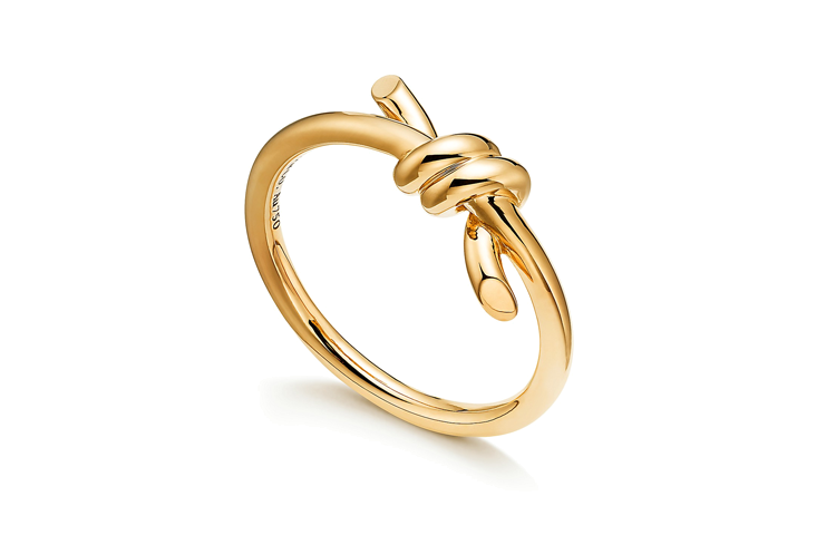 Lookbook (W) TIFFANY & CO. Cincin Emas 18K Knot. GRP12002