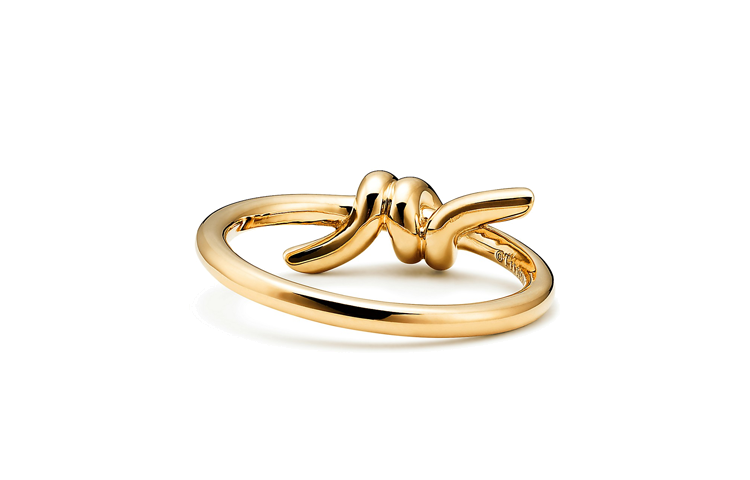 Shop (W) TIFFANY & CO. Cincin Emas 18K Knot. GRP12002