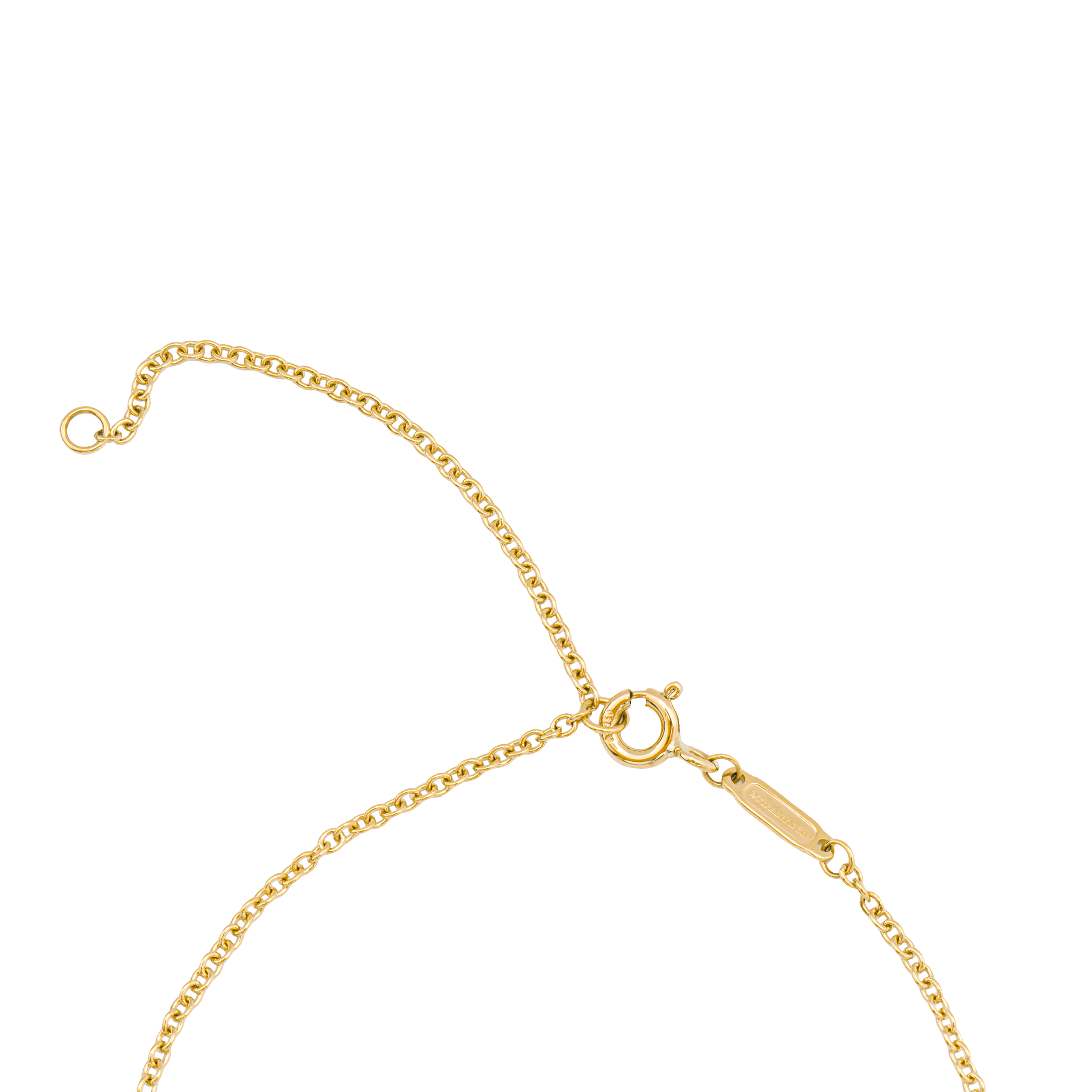 (Women) TIFFANY & CO. Knot Double Bow Pendant Necklace 18K Gold with Diamonds for Women 69544797 圖 4