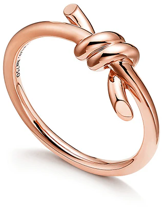 women-tiffany-and-co-knot-rose-gold-ring-18-k-gold-jewelry-grp-12003