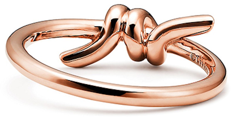 (Women) TIFFANY & CO. Knot Rose Gold Ring 18K Gold Jewelry GRP12003 Lookbook (Women) TIFFANY & CO. Knot Rose Gold Ring 18K Gold Jewelry GRP12003
