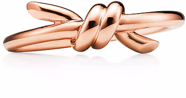 Shop (W) TIFFANY & CO. 結玫瑰金戒指 18K金 珠寶 GRP12003