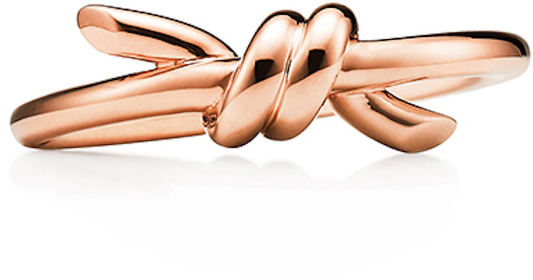 (Women) TIFFANY & CO. Knot Rose Gold Ring 18K Gold Jewelry GRP12003 Shop (Women) TIFFANY & CO. Knot Rose Gold Ring 18K Gold Jewelry GRP12003