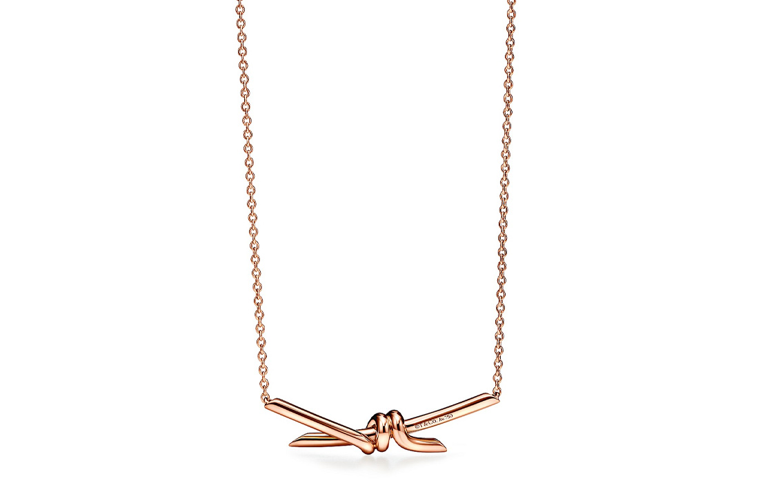 (Women) Tiffany & Co. Knot Series Minimalist Gold Necklace for Women. 70153947 圖 3