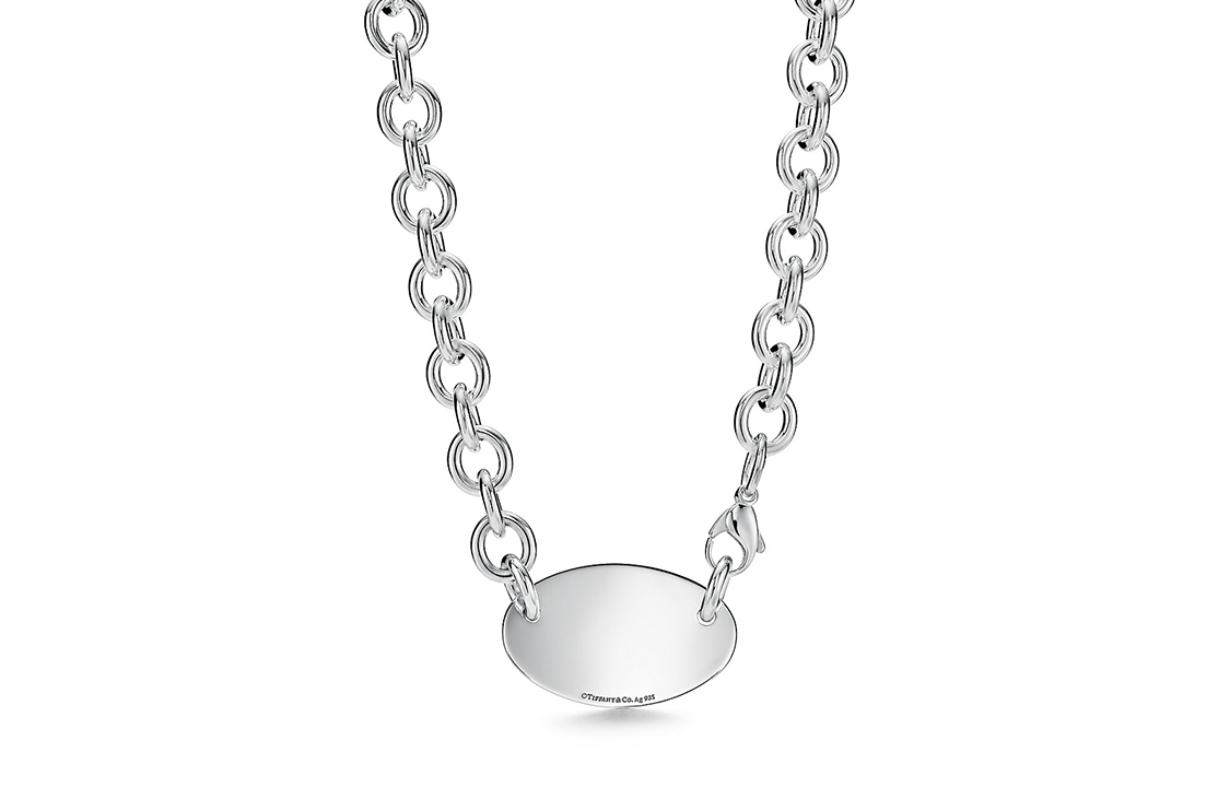 (Women) TIFFANY & CO. Letter Design 925 Silver Necklace for Women - Silver. 68176999 圖 3
