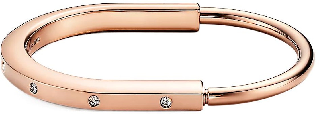 (W) ティファニー ロックシリーズ 18Kローズゴールド ダイヤモンド ブレスレット レディース. 70185288 Lookbook (W) ティファニー ロックシリーズ 18Kローズゴールド ダイヤモンド ブレスレット レディース. 70185288