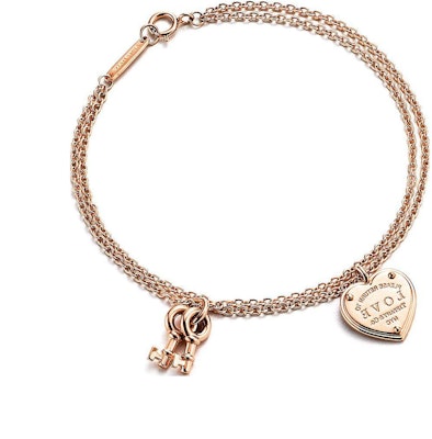 (W) TIFFANY & CO. 女款18K玫瑰金手鏈 - 玫瑰金。 60150257 Lookbook (W) TIFFANY & CO. 女款18K玫瑰金手鏈 - 玫瑰金。 60150257