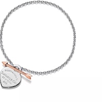 (Women) TIFFANY & CO. Lovestruck Heart Tag Small 925 Silver Bracelet - Silver. 70878372 (Women) TIFFANY & CO. Lovestruck Heart Tag Small 925 Silver Bracelet - Silver. 70878372