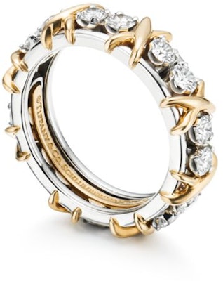 (W) TIFFANY & CO. 女士奢華六石戒指 - 藍/金色 GRP00053 Lookbook (W) TIFFANY & CO. 女士奢華六石戒指 - 藍/金色 GRP00053