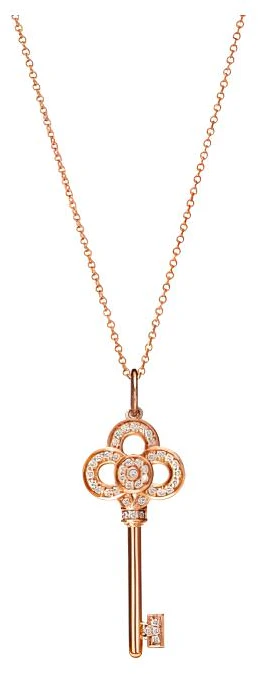 women-tiffany-and-co-mini-crown-key-18-k-rose-gold-diamond-pendant-necklace-for-women-grp-11535