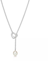 (Women) Tiffany & Co. Open Heart Lasso Necklace for Women in Silver. 60116057 (Women) Tiffany & Co. Open Heart Lasso Necklace for Women in Silver. 60116057