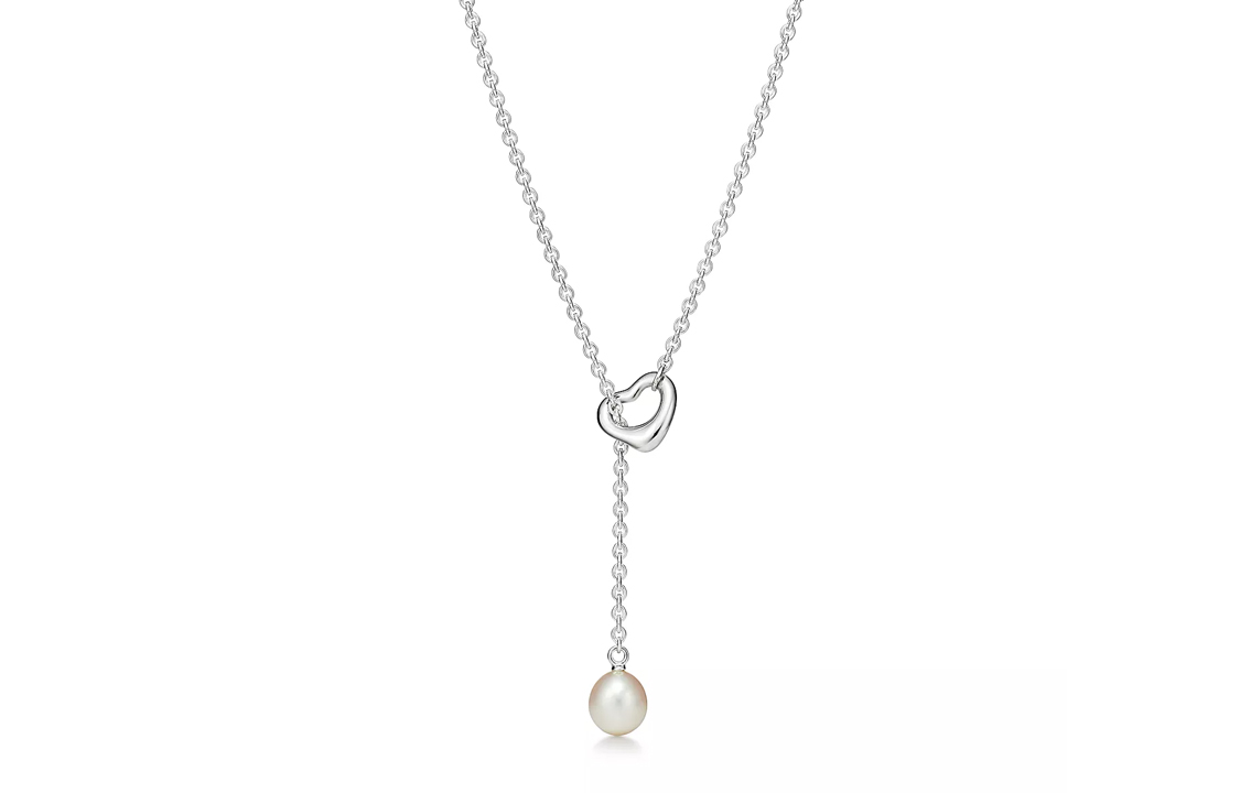 Lookbook (W) ティファニーオープンハートラッソネックレス レディース シルバー. 60116057