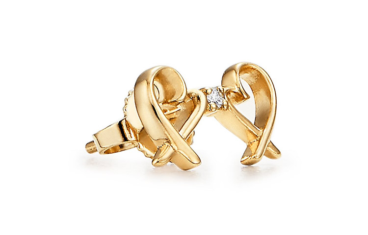 Shop (W) 蒂芙尼帕洛瑪畢卡索18K金鑽石耳釘，女性專屬。 63058300