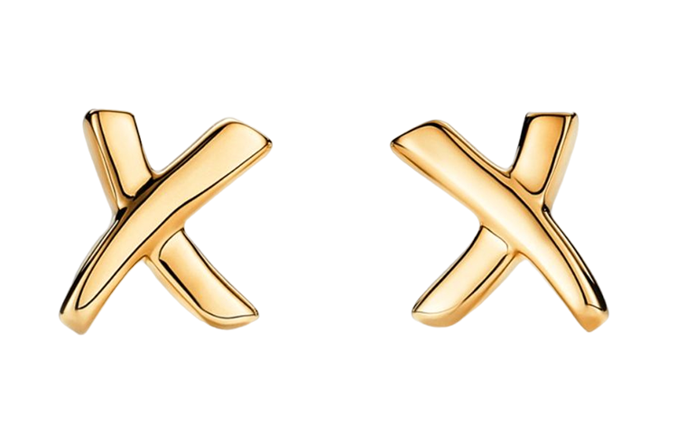 (Women) Tiffany & Co. Paloma Picasso Graffiti X 18K Gold Earrings Gold for Women. 60962316