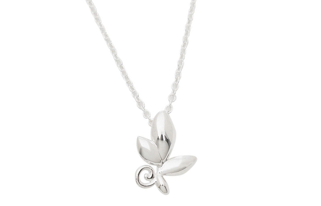 (Women) TIFFANY & CO. Paloma Picasso Olive Branch Sterling Silver Necklace for Women. 33419724 圖 2