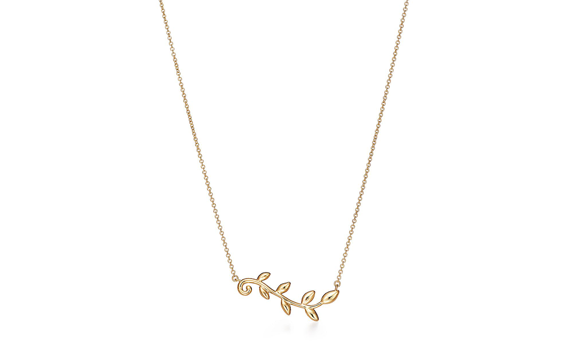 (Women) TIFFANY & CO. Paloma Picasso Olive Leaf Vine 18K Gold Necklace for Women. 60021509 圖 3