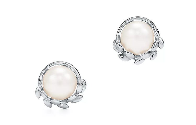 (Women) Tiffany & Co. Paloma Picasso Pearl Earrings for Women - Stylish & Elegant 67544242