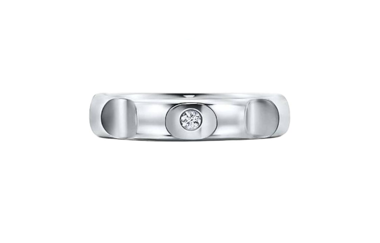 (Women) TIFFANY & CO. Plain Design 925 Silver Ring for Women - Silver. GRP10485