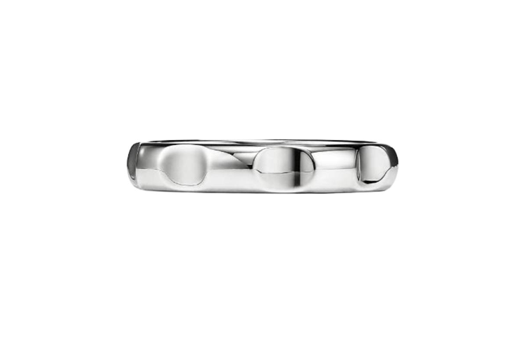(Women) TIFFANY & CO. Plain Design 925 Silver Ring for Women - Silver. GRP10485 圖 4