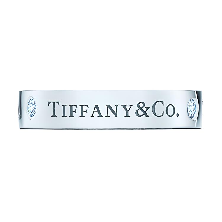 (Women) TIFFANY & CO. Platinum 4mm Diamond Ring for Women GRP07648