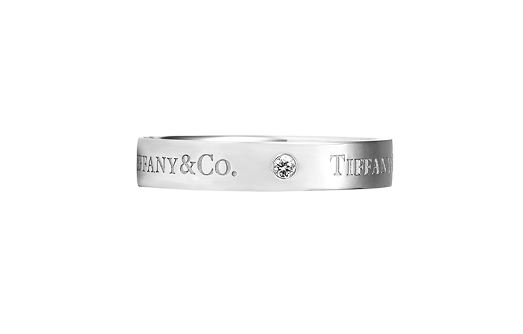 (Women) TIFFANY & CO. Platinum 4mm Diamond Ring for Women GRP07648 圖 3